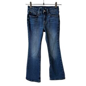 OLD NAVY Girl's High Rise Flare Jeans Built In Tough Medium Wash Size 10 Classic